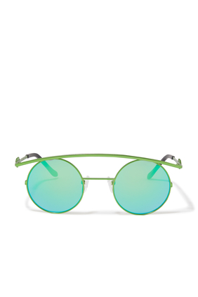 Retro XL Round Sunglasses